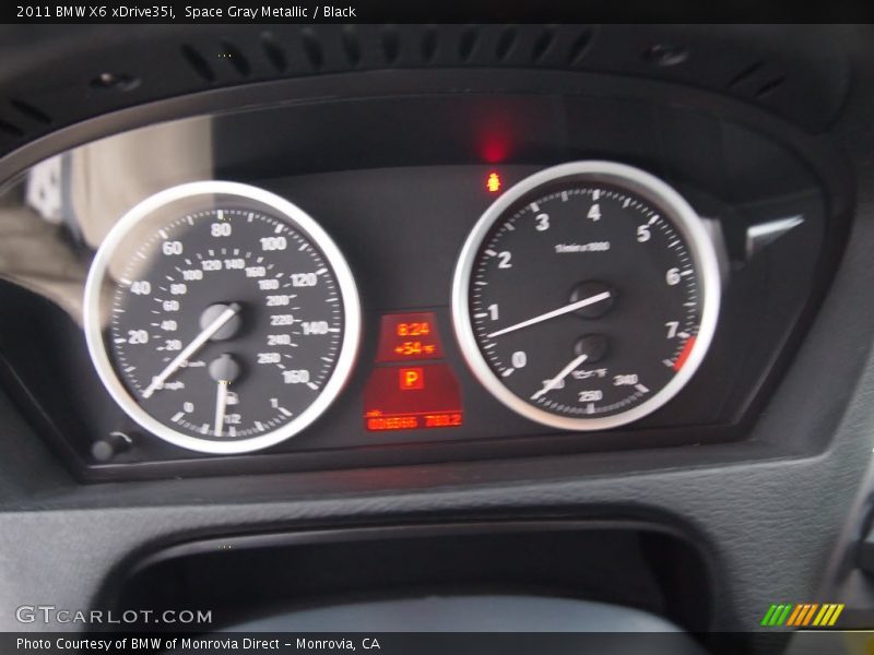Space Gray Metallic / Black 2011 BMW X6 xDrive35i