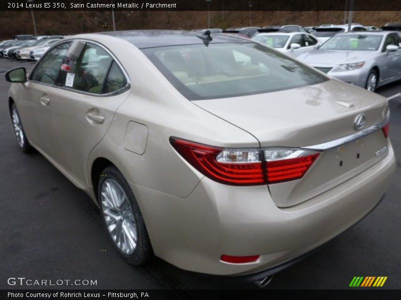 Satin Cashmere Metallic / Parchment 2014 Lexus ES 350
