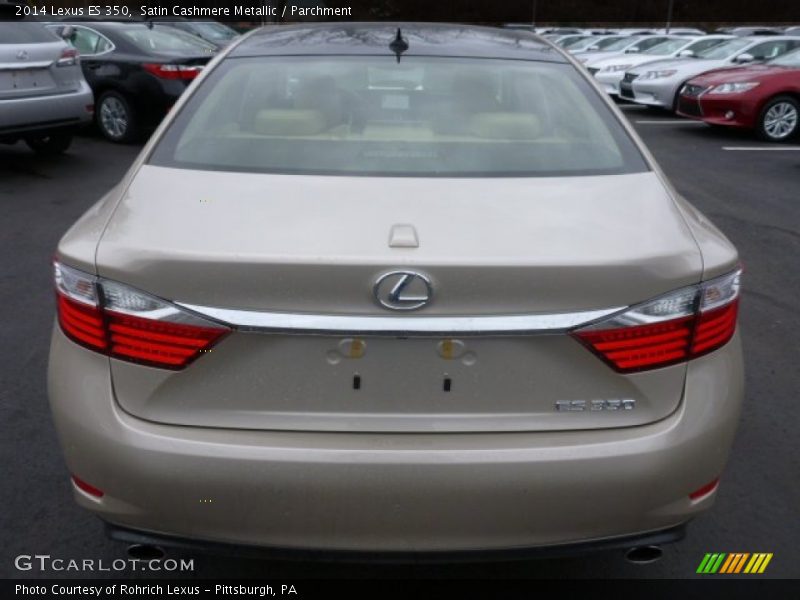 Satin Cashmere Metallic / Parchment 2014 Lexus ES 350