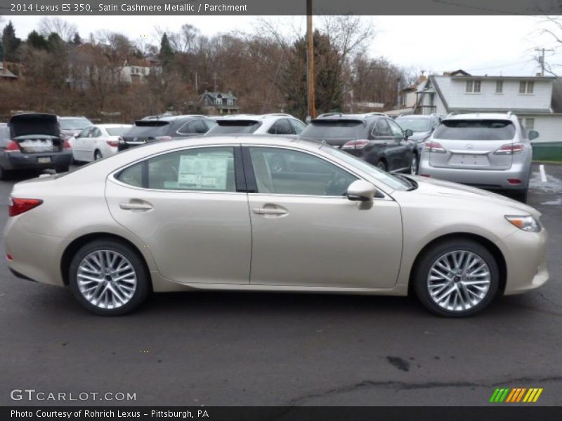 Satin Cashmere Metallic / Parchment 2014 Lexus ES 350
