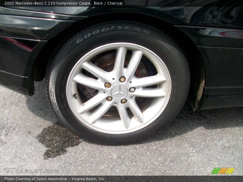 Black / Charcoal 2002 Mercedes-Benz C 230 Kompressor Coupe