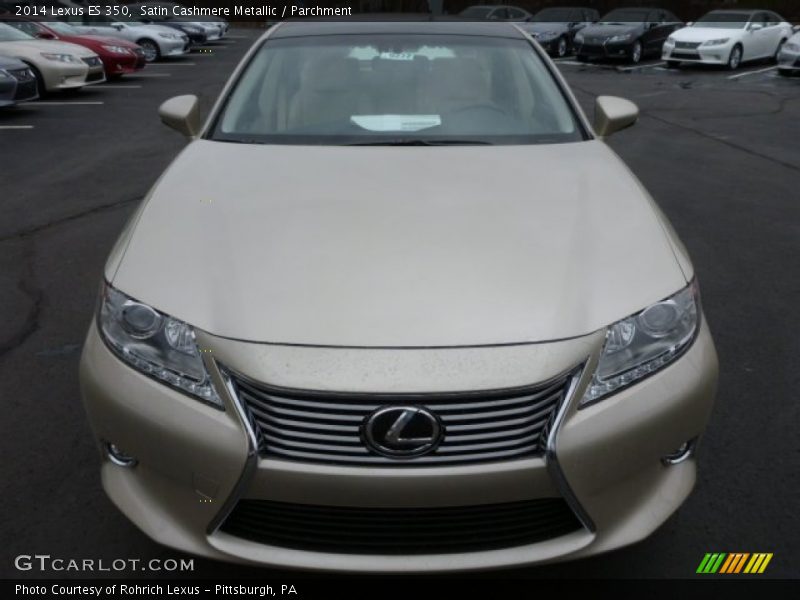 Satin Cashmere Metallic / Parchment 2014 Lexus ES 350