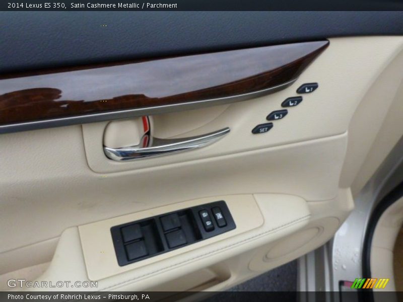 Satin Cashmere Metallic / Parchment 2014 Lexus ES 350