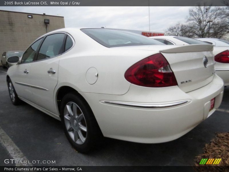 White Opal / Gray 2005 Buick LaCrosse CXS