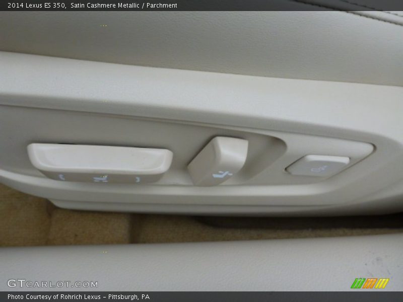 Satin Cashmere Metallic / Parchment 2014 Lexus ES 350