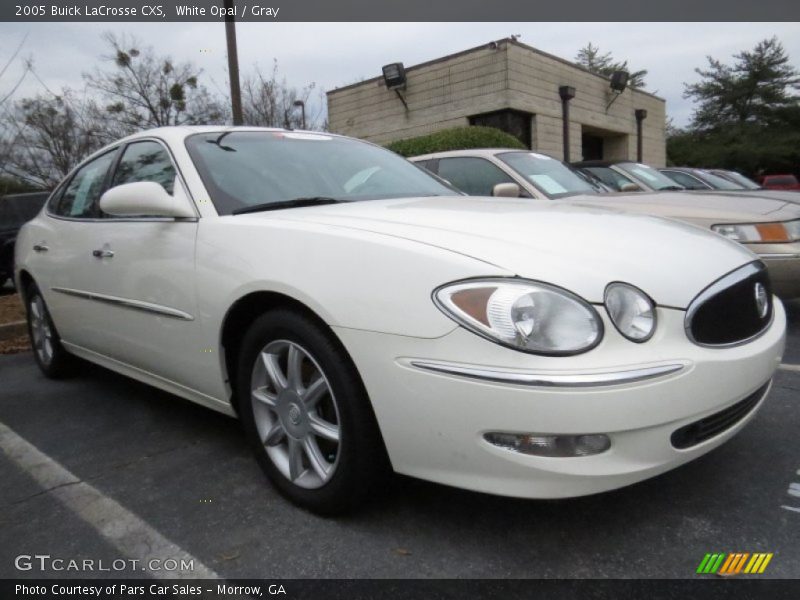 White Opal / Gray 2005 Buick LaCrosse CXS