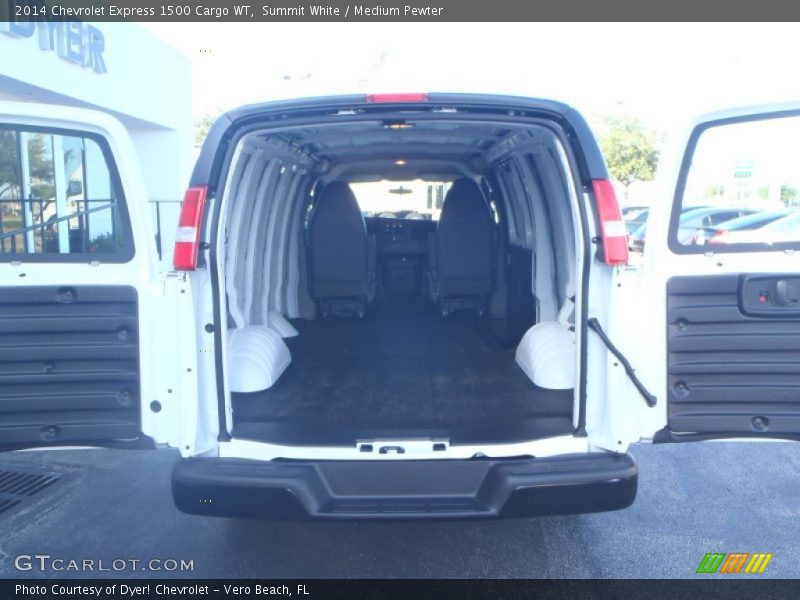 Summit White / Medium Pewter 2014 Chevrolet Express 1500 Cargo WT