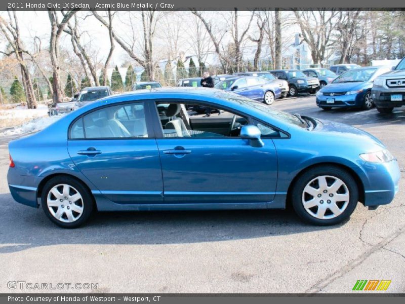  2011 Civic LX Sedan Atomic Blue Metallic