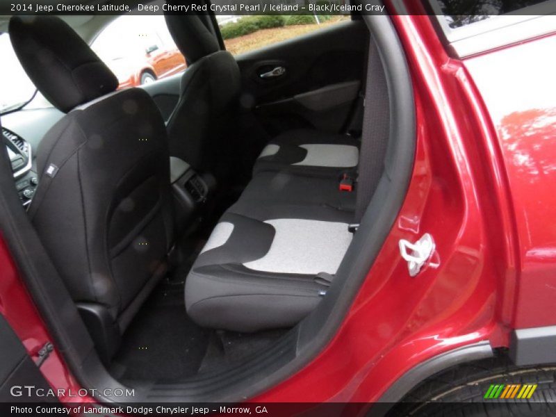 Rear Seat of 2014 Cherokee Latitude