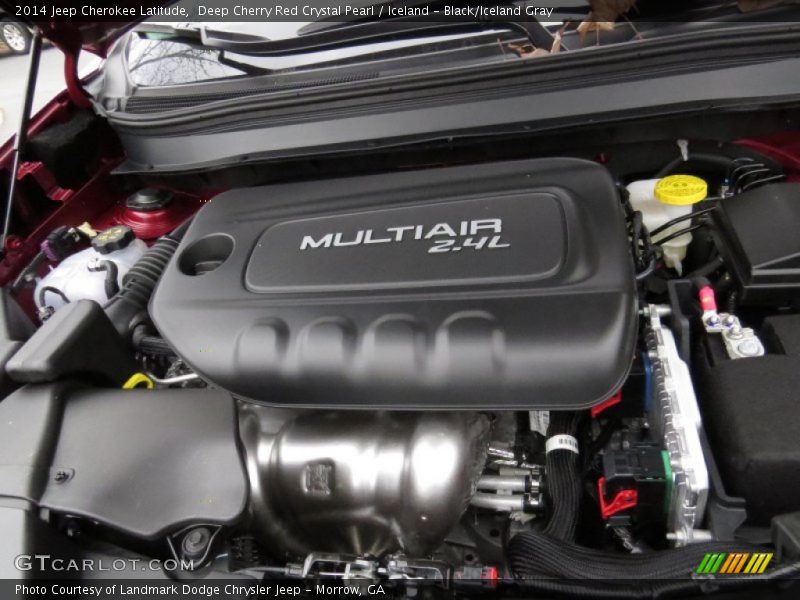  2014 Cherokee Latitude Engine - 2.4 Liter SOHC 16-Valve MultiAir 4 Cylinder