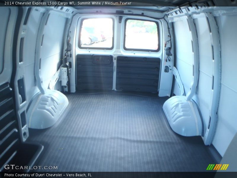 Summit White / Medium Pewter 2014 Chevrolet Express 1500 Cargo WT
