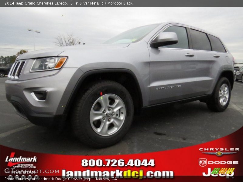 Billet Silver Metallic / Morocco Black 2014 Jeep Grand Cherokee Laredo