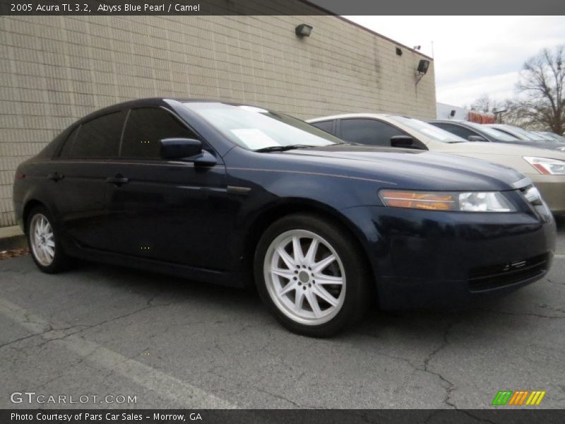 Abyss Blue Pearl / Camel 2005 Acura TL 3.2