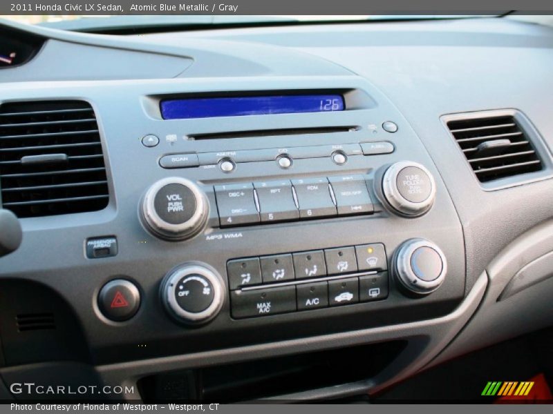 Controls of 2011 Civic LX Sedan