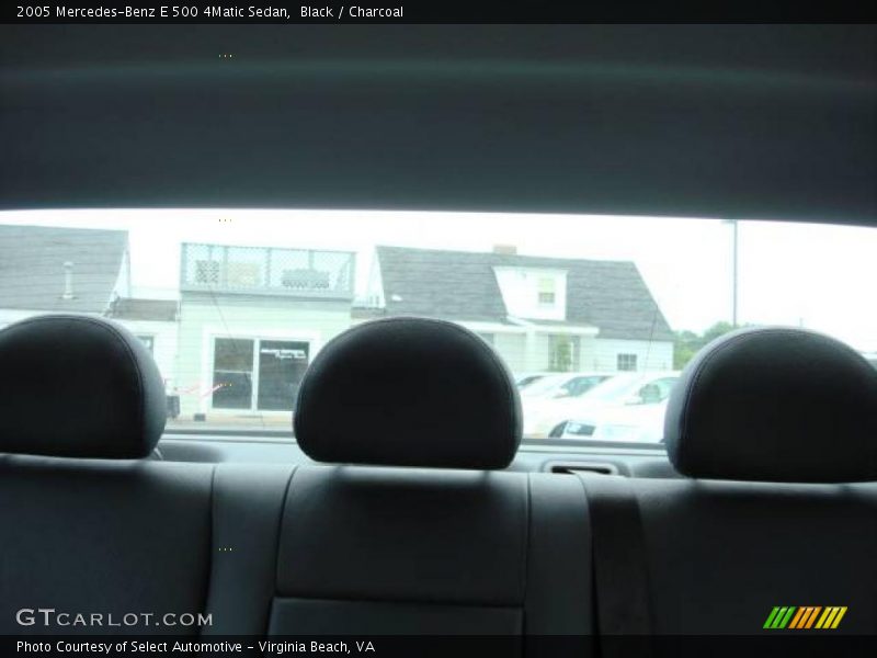 Black / Charcoal 2005 Mercedes-Benz E 500 4Matic Sedan
