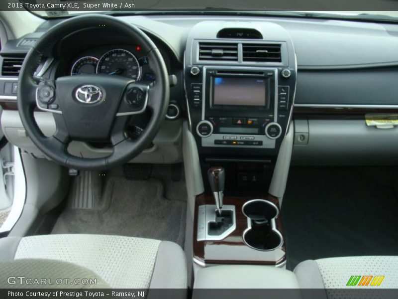 Dashboard of 2013 Camry XLE