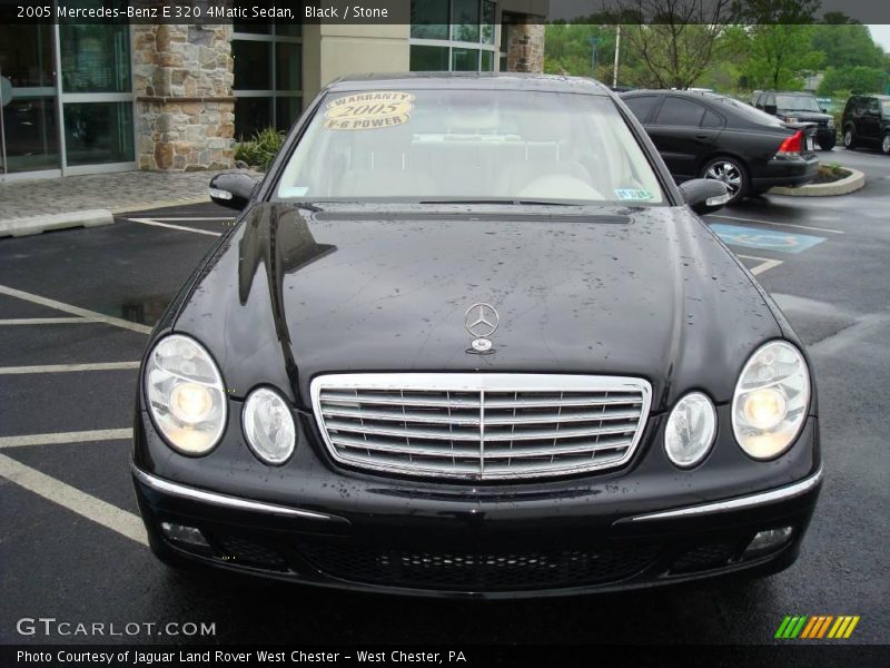 Black / Stone 2005 Mercedes-Benz E 320 4Matic Sedan