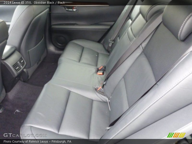 Obsidian Black / Black 2014 Lexus ES 350