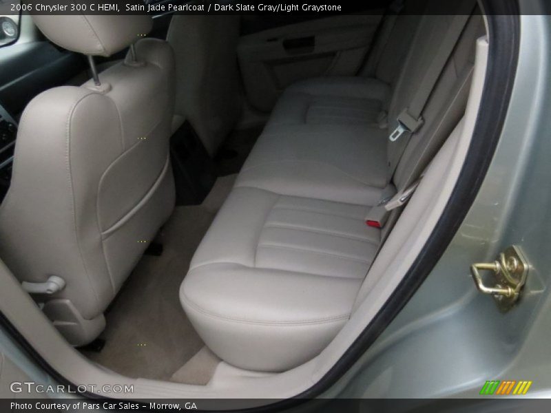 Satin Jade Pearlcoat / Dark Slate Gray/Light Graystone 2006 Chrysler 300 C HEMI