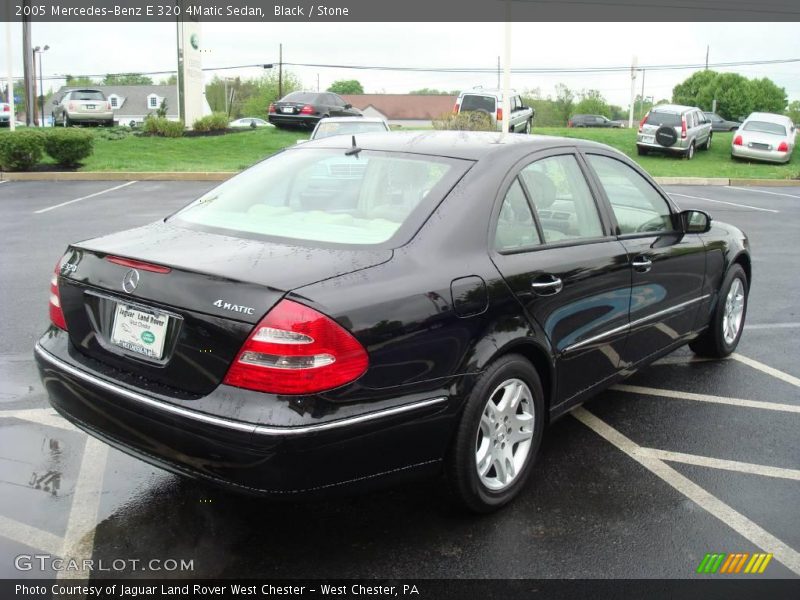 Black / Stone 2005 Mercedes-Benz E 320 4Matic Sedan