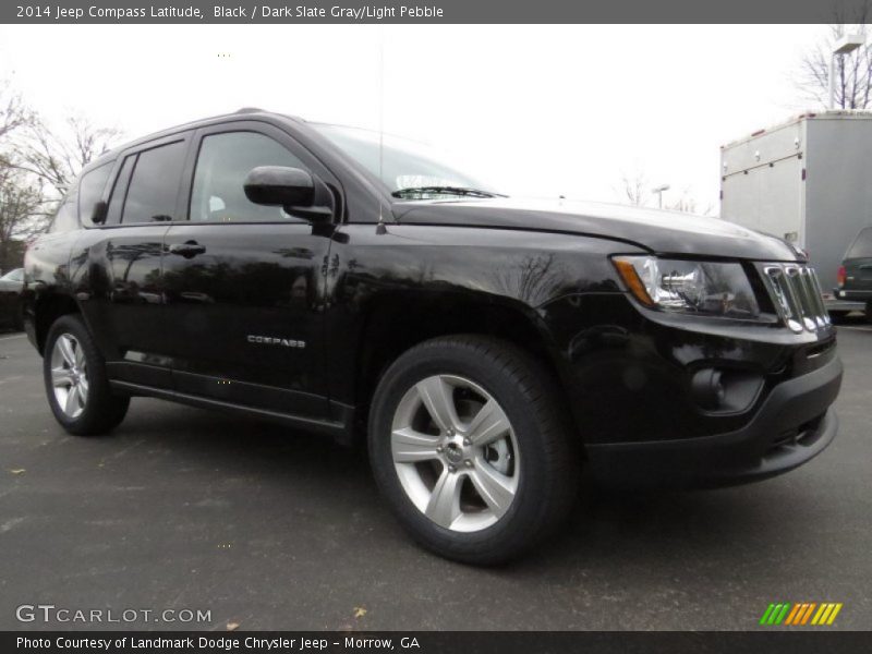 Black / Dark Slate Gray/Light Pebble 2014 Jeep Compass Latitude