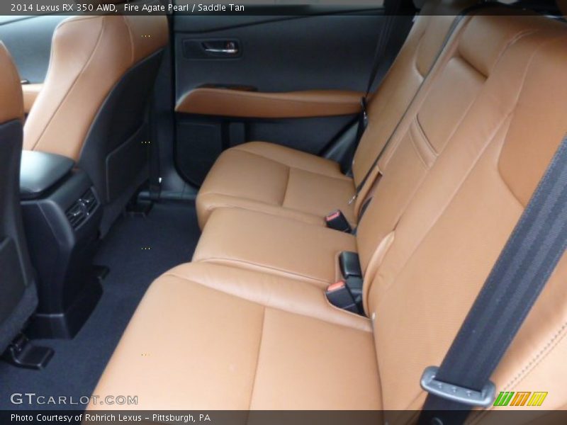 Fire Agate Pearl / Saddle Tan 2014 Lexus RX 350 AWD