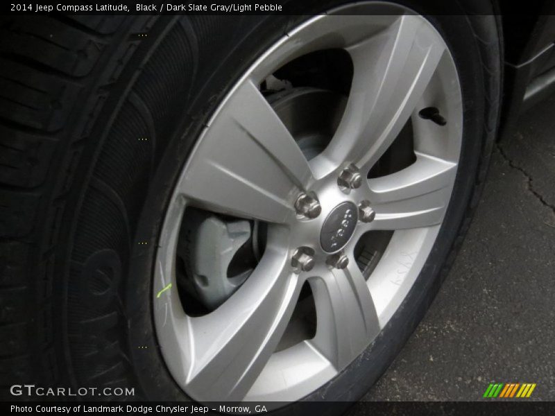 Black / Dark Slate Gray/Light Pebble 2014 Jeep Compass Latitude