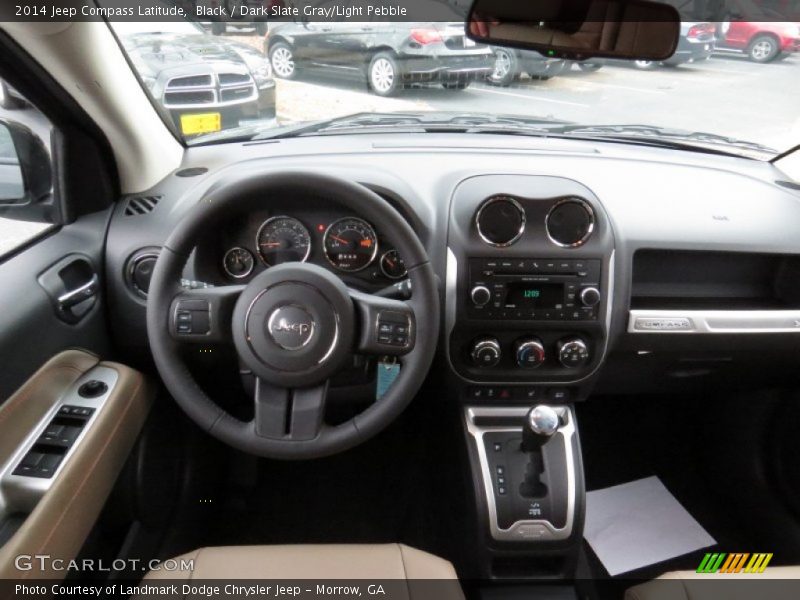 Black / Dark Slate Gray/Light Pebble 2014 Jeep Compass Latitude