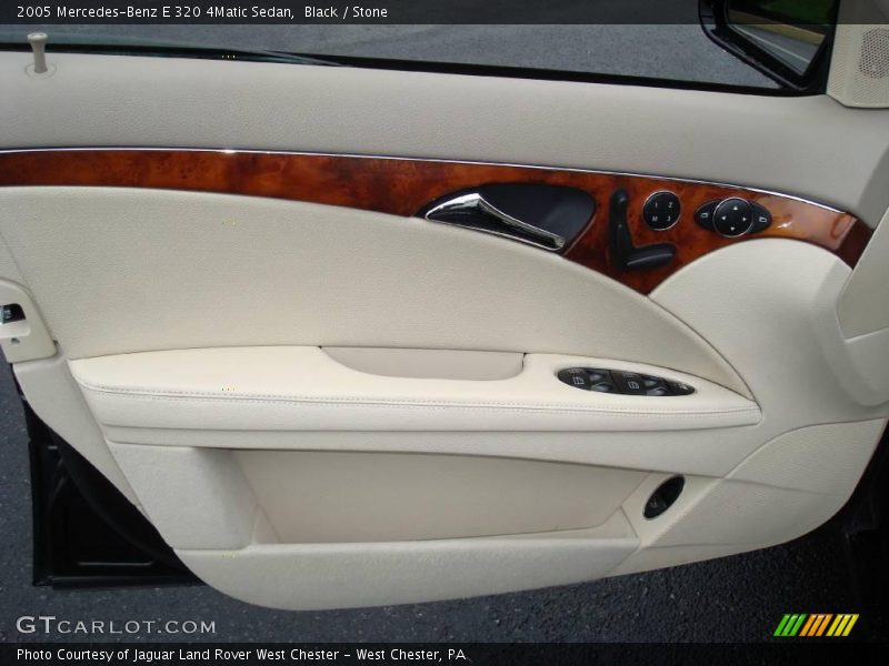 Black / Stone 2005 Mercedes-Benz E 320 4Matic Sedan
