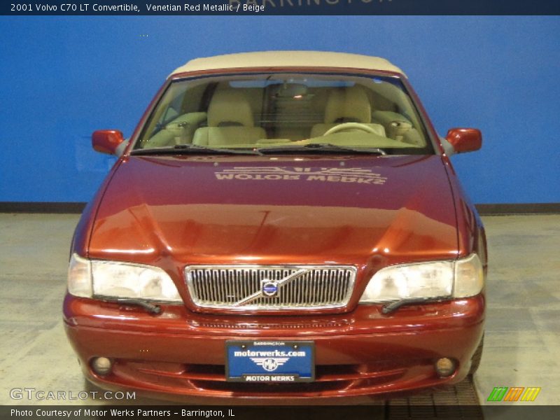 Venetian Red Metallic / Beige 2001 Volvo C70 LT Convertible