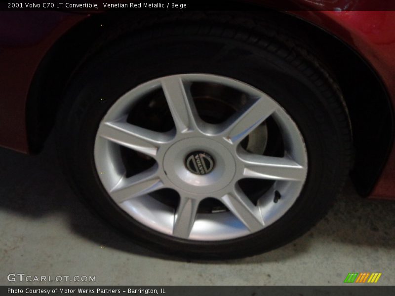 Venetian Red Metallic / Beige 2001 Volvo C70 LT Convertible