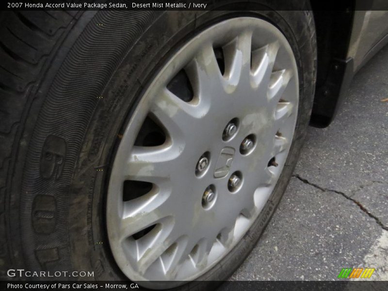  2007 Accord Value Package Sedan Wheel