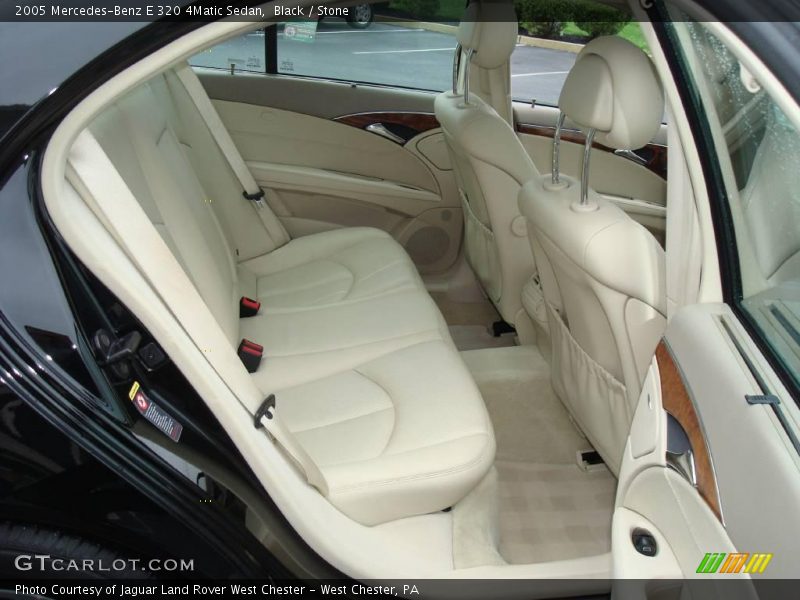 Black / Stone 2005 Mercedes-Benz E 320 4Matic Sedan