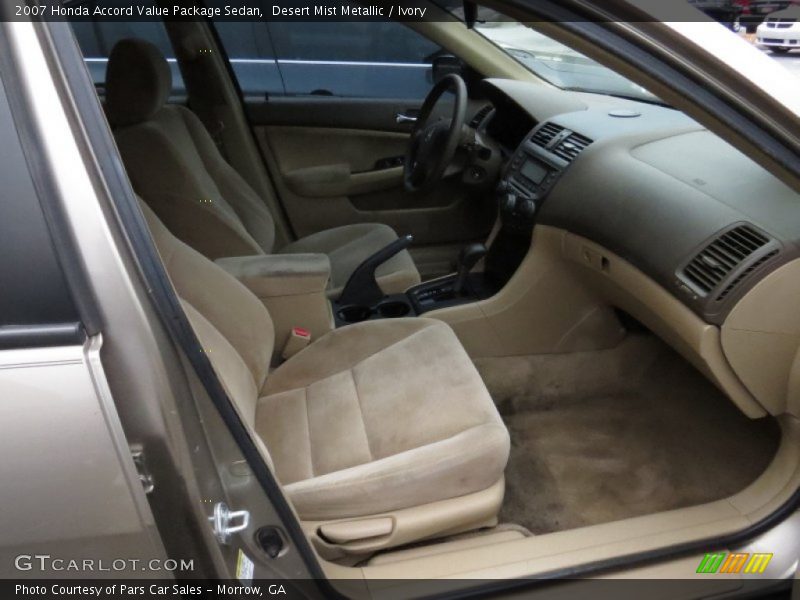Desert Mist Metallic / Ivory 2007 Honda Accord Value Package Sedan