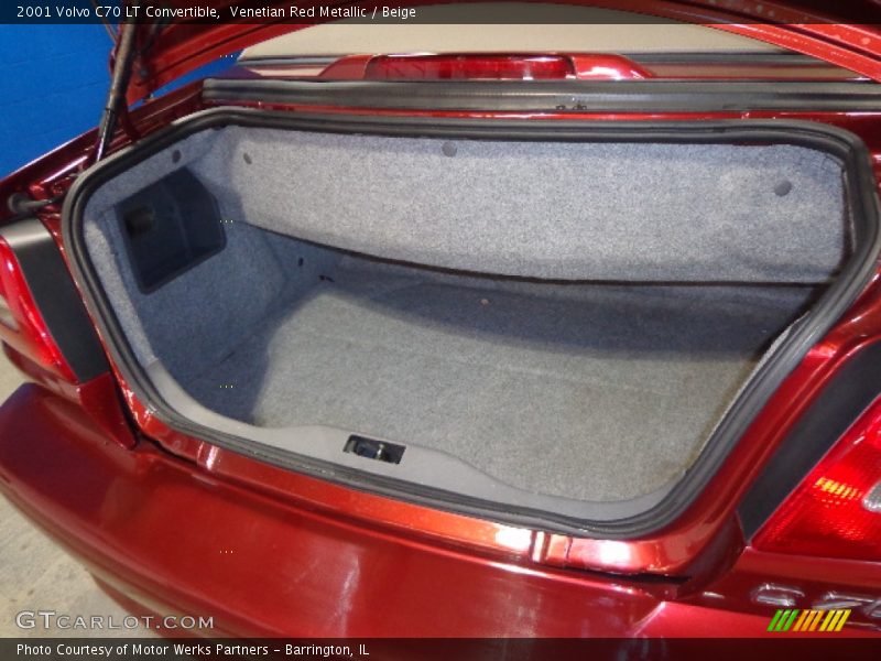 Venetian Red Metallic / Beige 2001 Volvo C70 LT Convertible