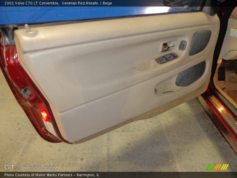 Venetian Red Metallic / Beige 2001 Volvo C70 LT Convertible