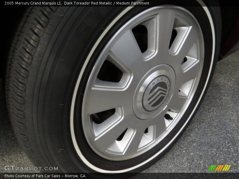 Dark Toreador Red Metallic / Medium Parchment 2005 Mercury Grand Marquis LS