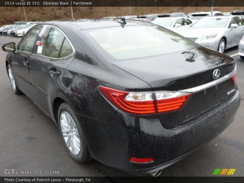 Obsidian Black / Parchment 2014 Lexus ES 350