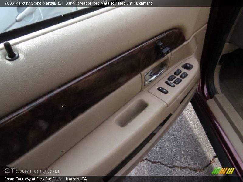 Dark Toreador Red Metallic / Medium Parchment 2005 Mercury Grand Marquis LS