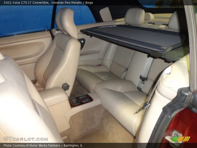 Venetian Red Metallic / Beige 2001 Volvo C70 LT Convertible