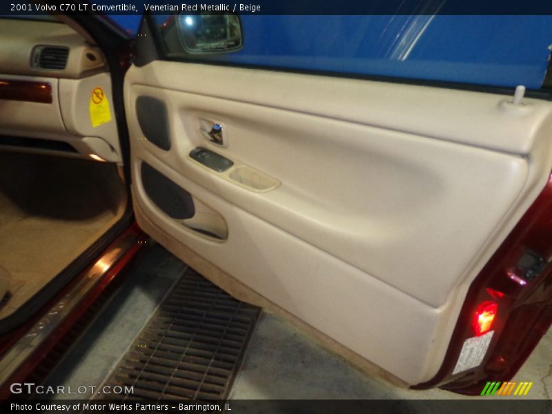 Venetian Red Metallic / Beige 2001 Volvo C70 LT Convertible