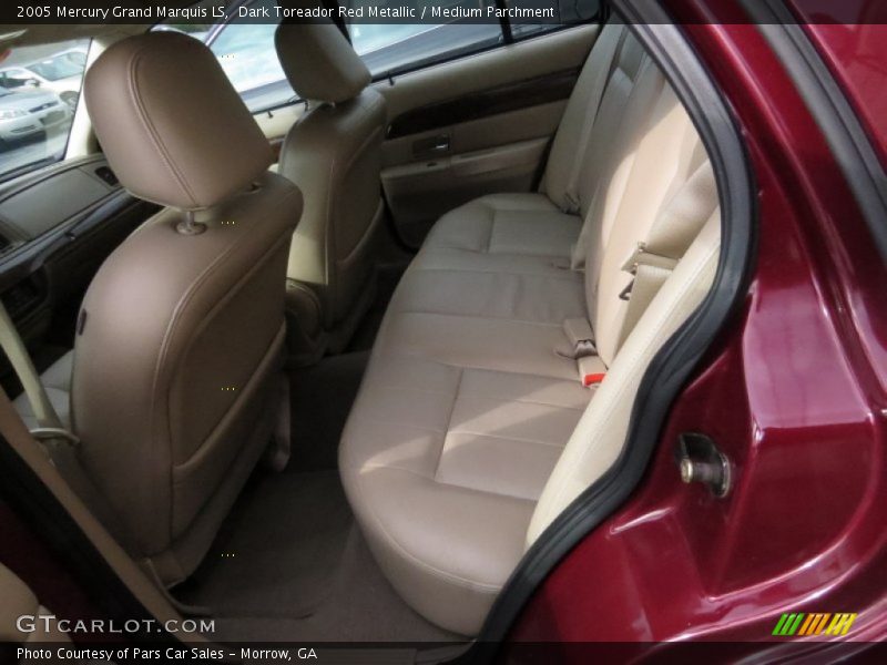 Dark Toreador Red Metallic / Medium Parchment 2005 Mercury Grand Marquis LS