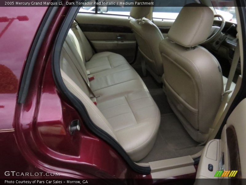 Dark Toreador Red Metallic / Medium Parchment 2005 Mercury Grand Marquis LS