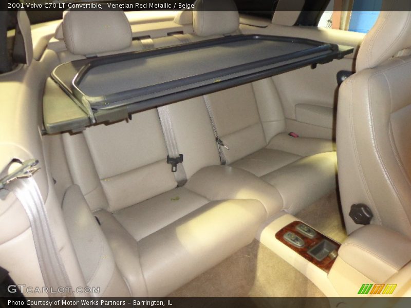 Venetian Red Metallic / Beige 2001 Volvo C70 LT Convertible