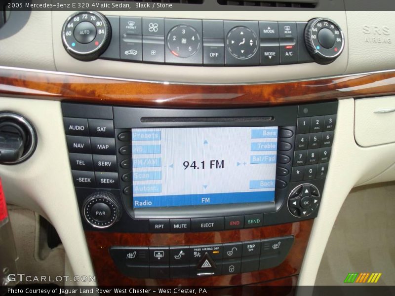 Black / Stone 2005 Mercedes-Benz E 320 4Matic Sedan