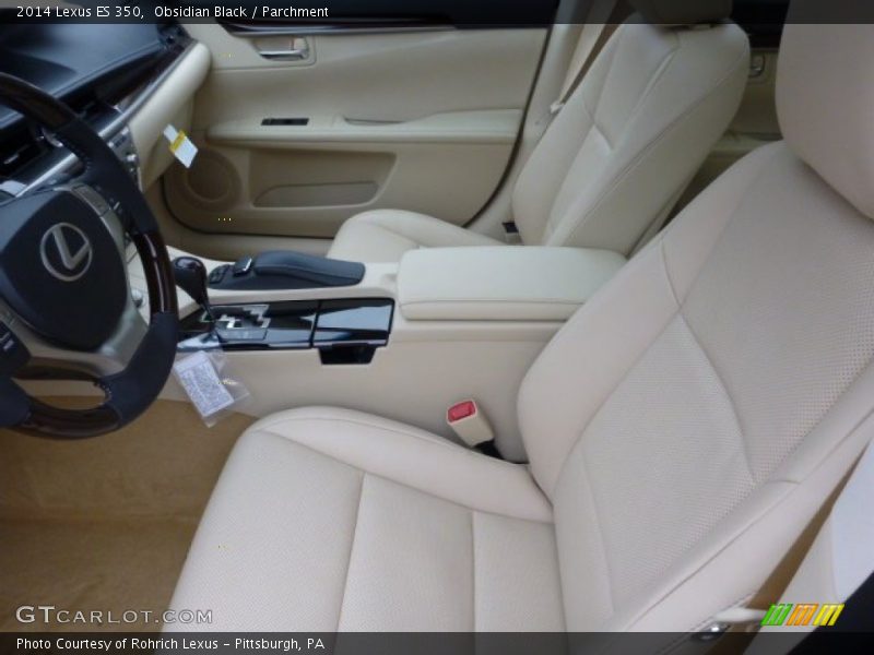 Obsidian Black / Parchment 2014 Lexus ES 350
