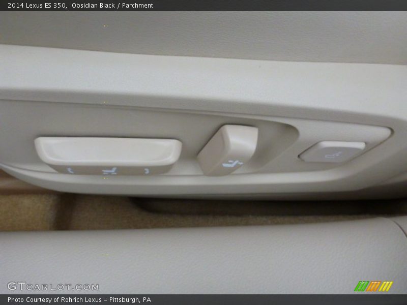 Obsidian Black / Parchment 2014 Lexus ES 350