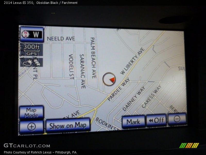 Obsidian Black / Parchment 2014 Lexus ES 350