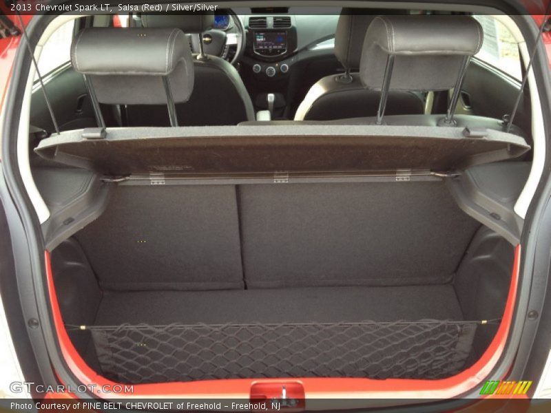 Salsa (Red) / Silver/Silver 2013 Chevrolet Spark LT