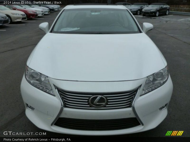Starfire Pearl / Black 2014 Lexus ES 350